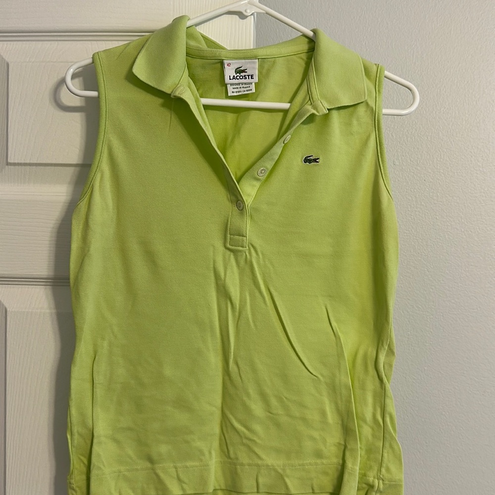 Lacrosse women’s polo top no sleeve size 42